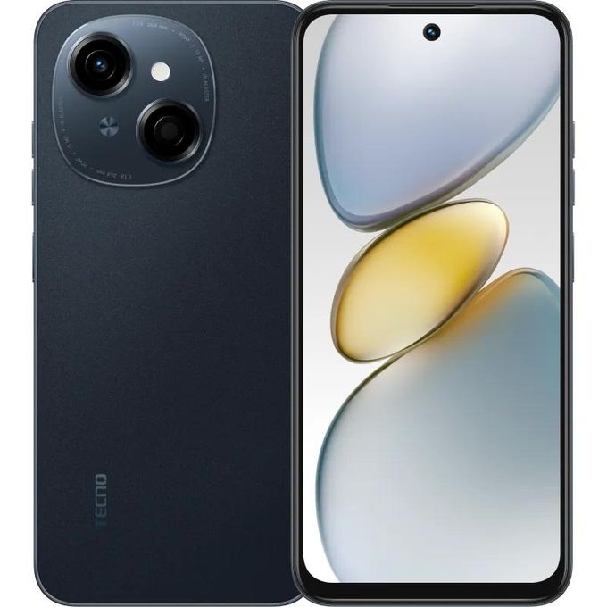 Tecno POP 9 120Hz 6.67&quot; 64GB ROM+3GB RAM*(+3GB RAM Extended)4G _5000mAh, Infrared Remote Control- Black (1YR WRTY)