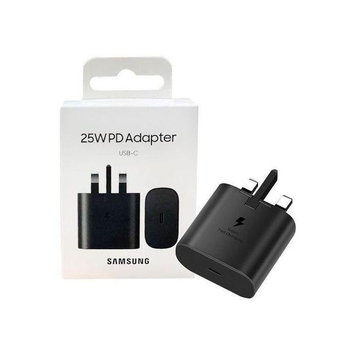 Samsung 25W Super Fast Charger Adapter With Type C To C Output For Galaxy