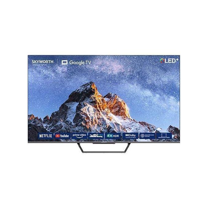 Skyworth 55G3B, 55-inches 4K QLED 2022 Frameless Smart Android TV, Black (1YR WRTY)