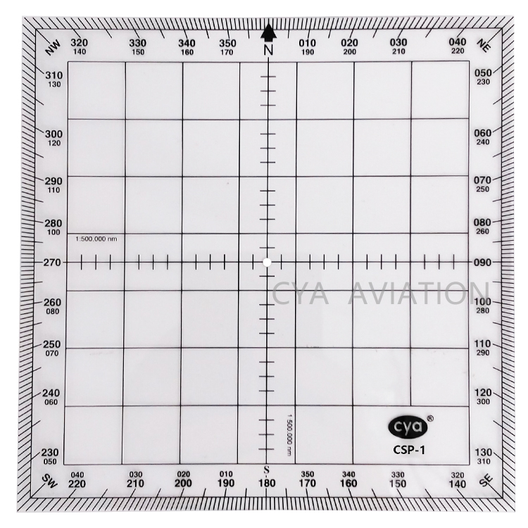 aviation protractor