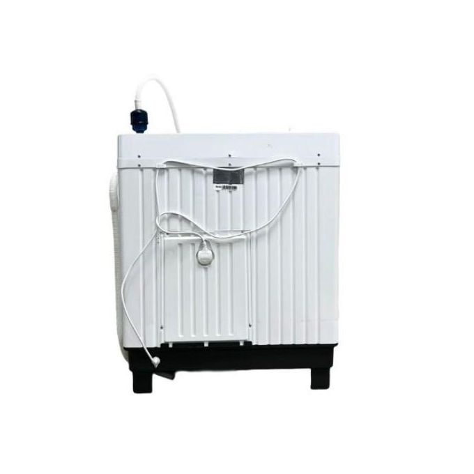 VON VWM-10AHK Twin Tub Washing Machine, White - 10KG