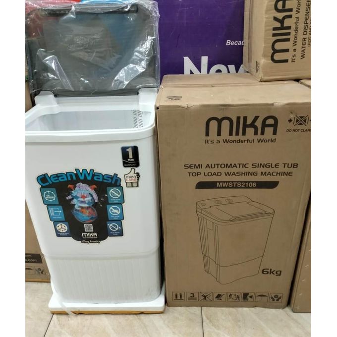 Mika Single-Tub Top Load Washing Machine- 6Kg