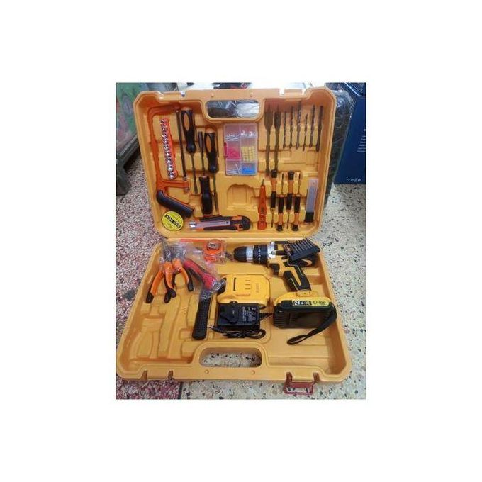 Dewalt, 36V CORDLESS Electric Cordless Hammer Drill Tool Set