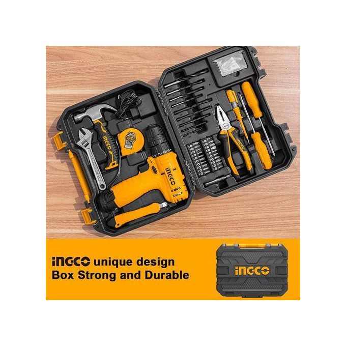 Ingco, 81pcs Tools Set HKTHP10811 Cordless Drill Tools Set