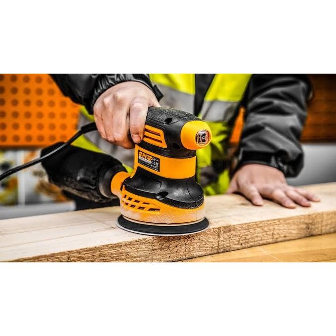 Tolsen Random Orbital Sander 280 Watts Heavy Duty Professional Wood Plastics Metal Sanding Machine 280W