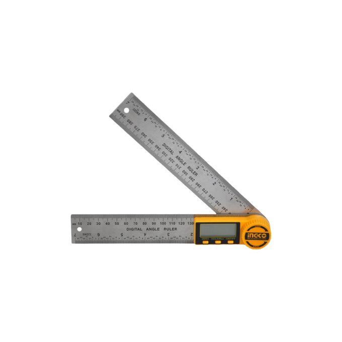 Ingco Digital Angle Ruler Digital Protractor Angle Measuring Tool