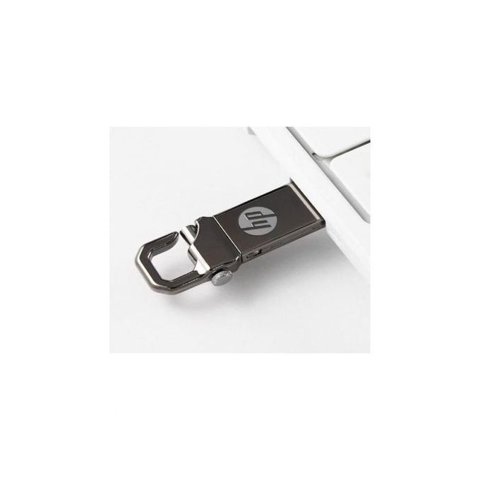 HP Flash Disk With Clip - 64GB - Silver
