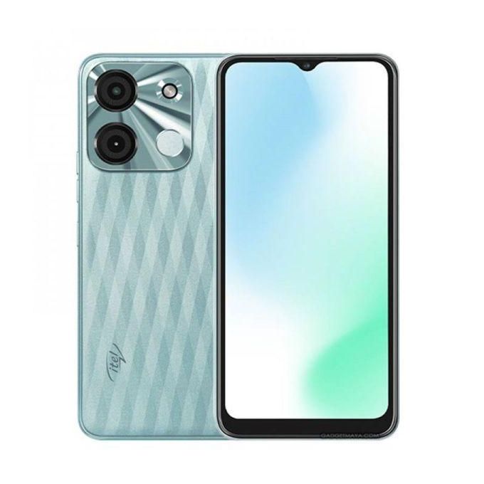 Itel A60s, 6.6&quot;, 128GB + 4GB RAM, Dual SIM, 5000mAh, 4G -?Glacier Green (1YR WRTY