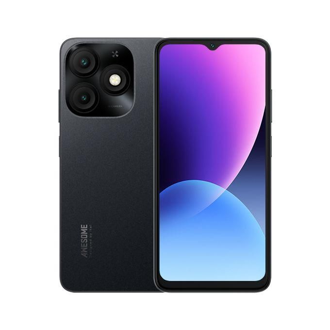 Itel A50, 6.6&#039;&#039;, 64GB + 2GB RAM (Dual SIM), 4G, 5000mAh, Black, android 14