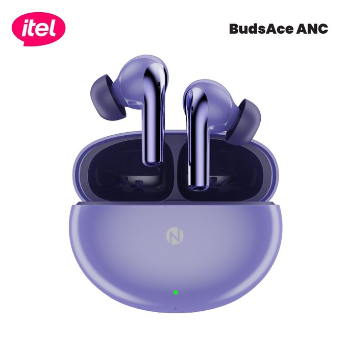 Itel BudsAce ANC Calls In Noise Out-FAST CONNECT-Blue Sky
