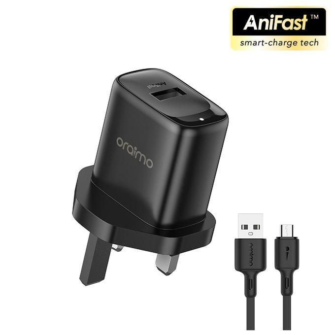 Oraimo 2A Fast Charging Original Charger Type B- Normal Charger
