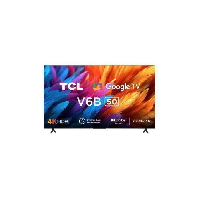 TCL V6B 50-Inch 4K HDR TV - Black