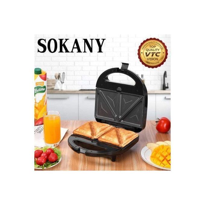 Sokany Sandwich Maker &amp; Toaster 2 Slice