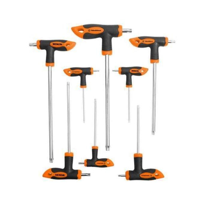 Wokin 8 PCS TORX T-HANDLE SCREWDRIVERS SET 209008
