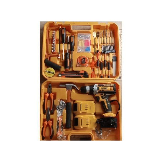 Dewalt, 36V CORDLESS Electric Cordless Hammer Drill Tool Set