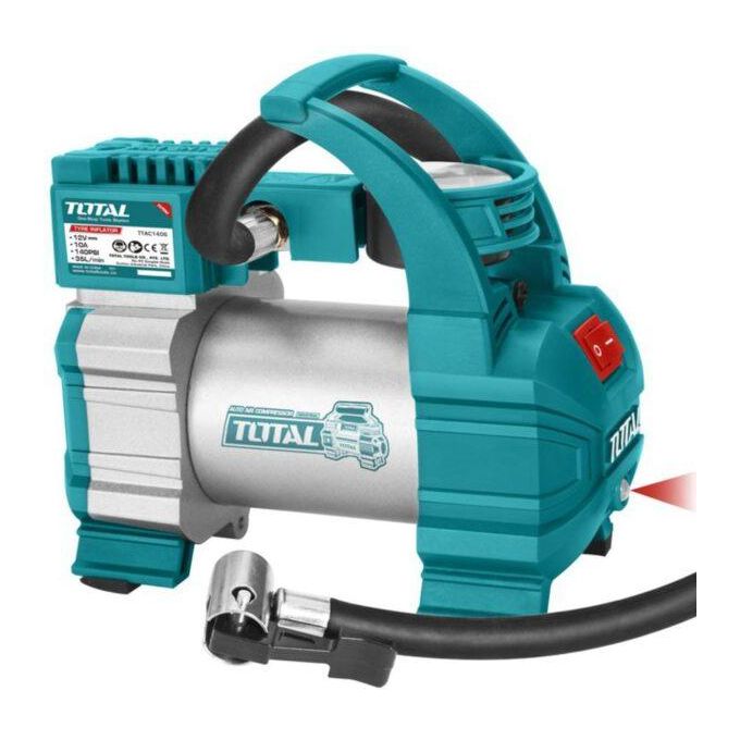 TOTAL Auto air compressor 140PSI(10Bar)